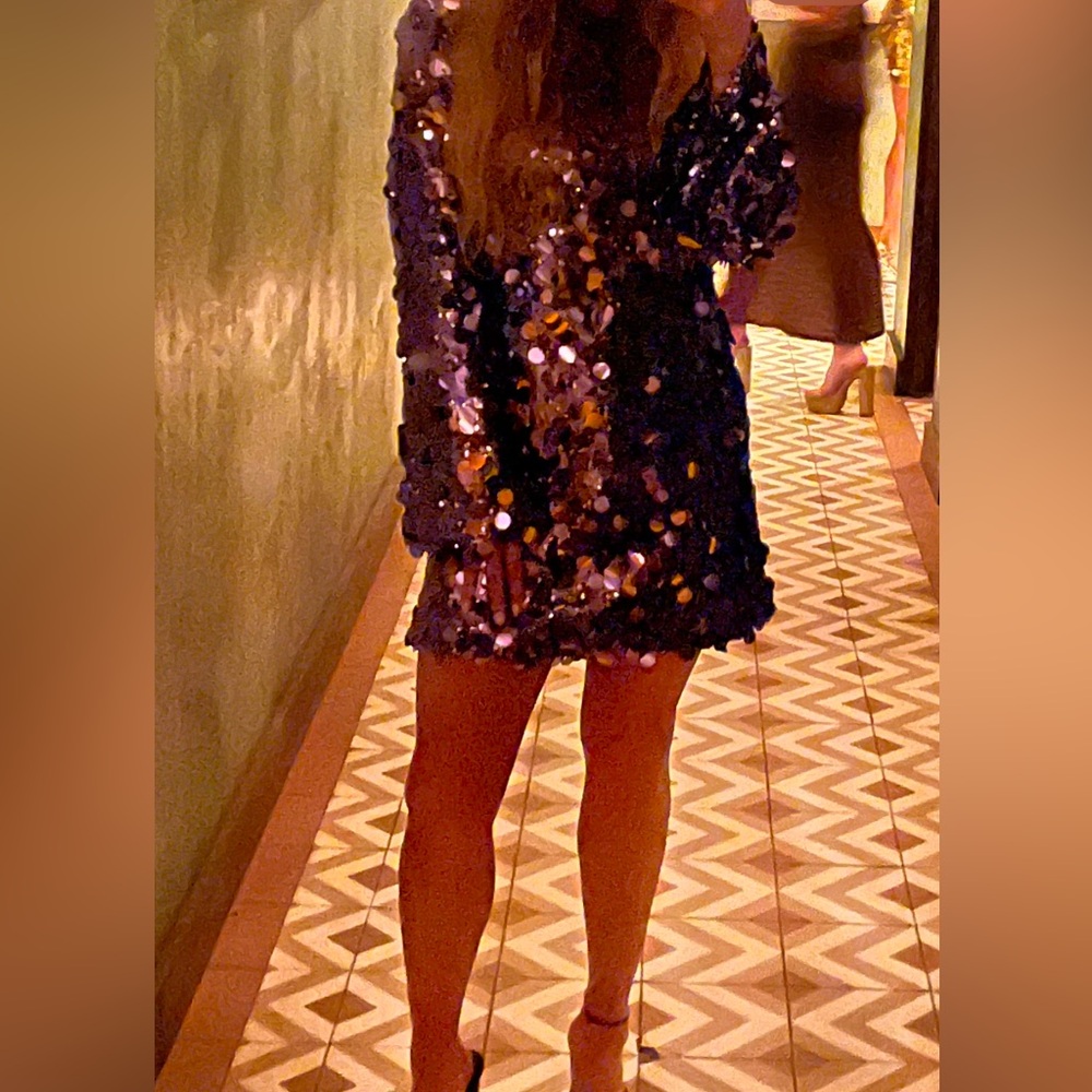 12th tribe size Small sparkly purple dress. Worn once.